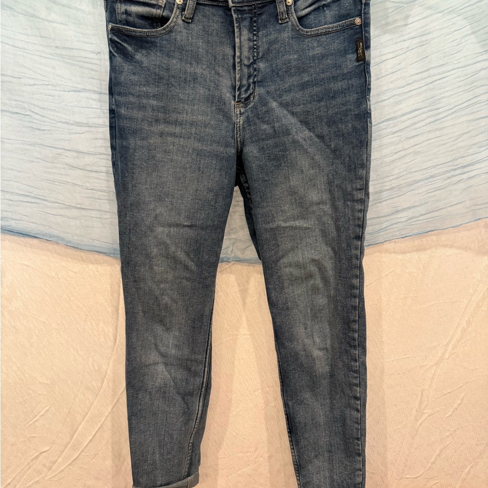 Silver Jeans Women's Dark Blue Ankle Jeans